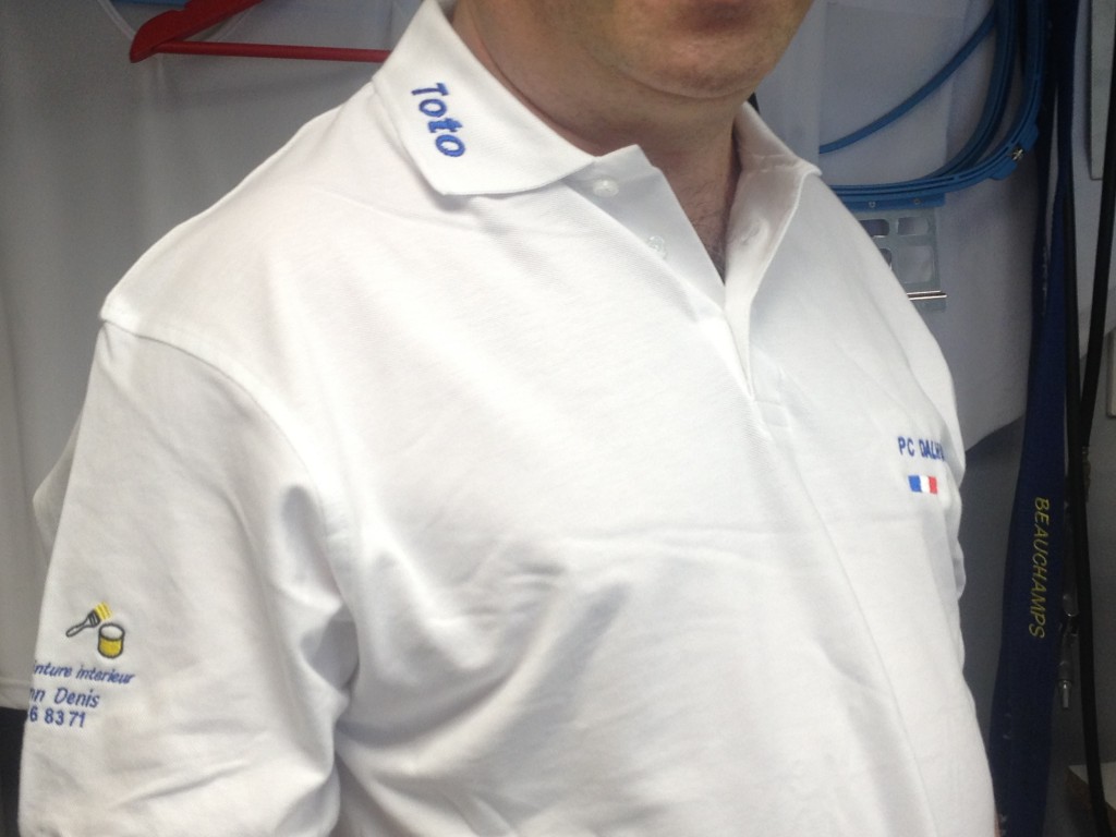 Chemise brodé
