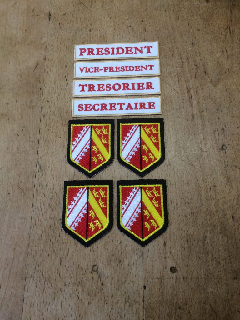 Broderie blason